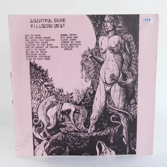 The Grateful Dead, Fillmore West, double album